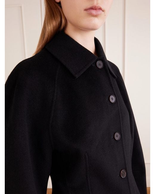 Rohe Black Wool And Cashmere-Blend Jacket