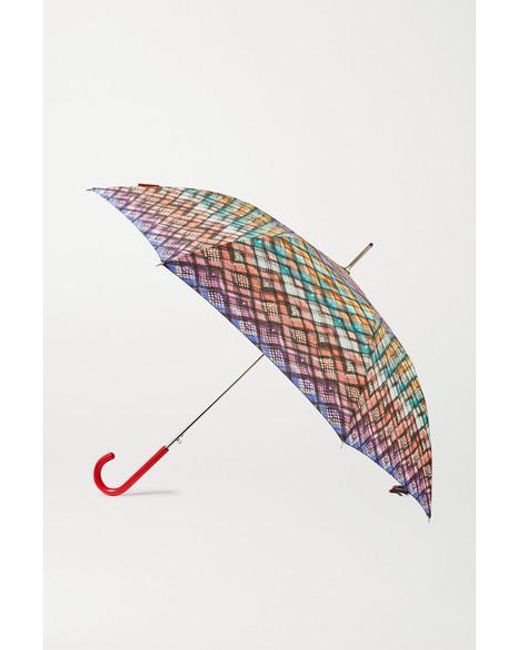 Missoni Black Des Gaia Printed Shell Umbrella