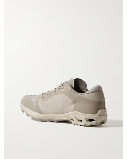 On Shoes Natural Post Archive Facti Cloudventure Peak Sneakers Aus Recyceltem Twill Und Mesh Mit Gummibesätzen