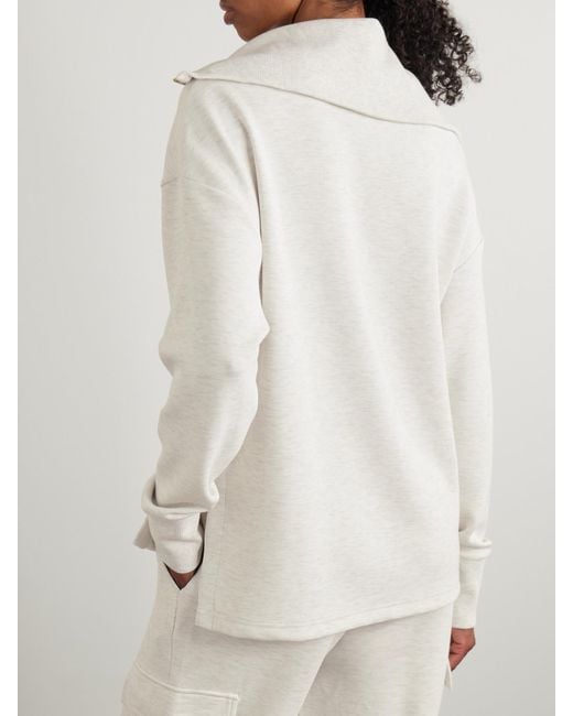 Varley White Larson Doublesoft Sweatshirt