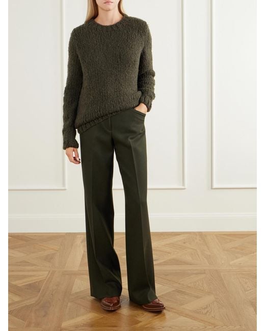 Gabriela Hearst Green Lawrence Cashmere Sweater
