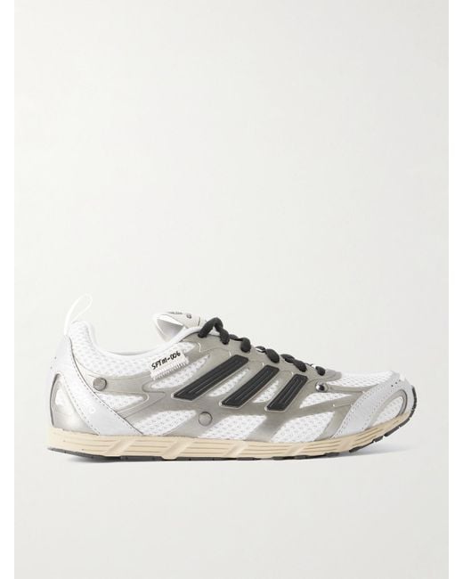 adidas Originals Song For The Mute Adizero Pr Studded Rubber-Trimmed Mesh  Sneakers in Gray | Lyst