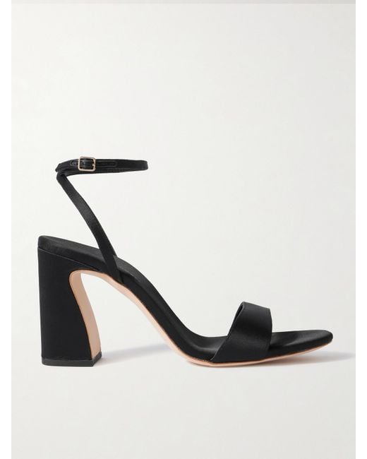 Loeffler Randall Metallic Malia Satin Sandals
