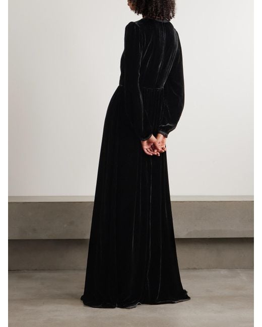 saloni black camille bows dress The Maternity Sloane Dress main image 1
