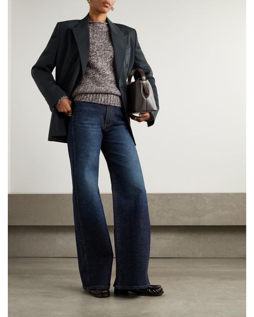 LeKasha Gray Brest Organic Cashmere Sweater