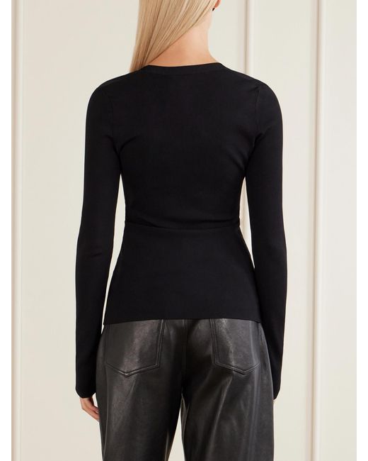 Stella McCartney Black Jersey T-Shirt