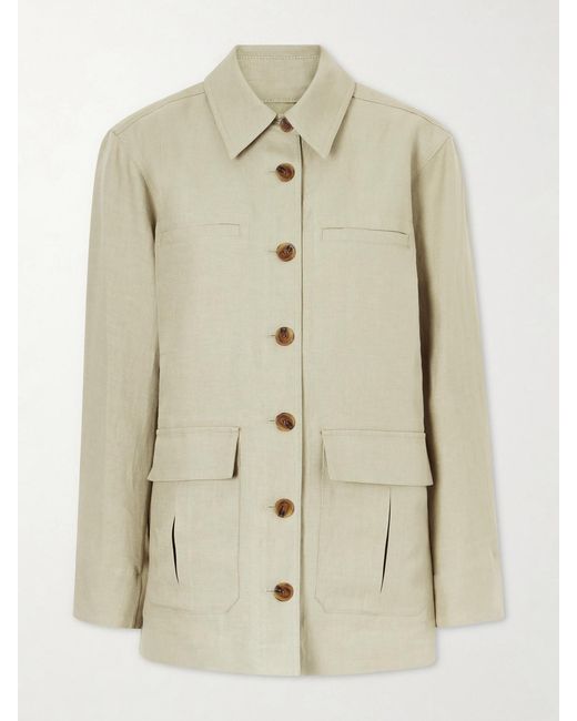 Heirlome Natural Barn Linen Jacket