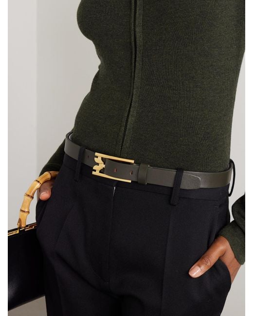 Victoria Beckham Multicolor Leather Belt