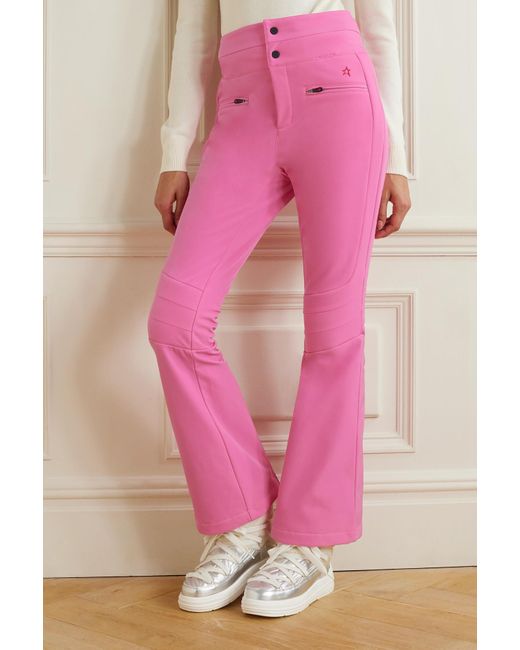 Perfect Moment Aurora Flared Ski Pants in Pink