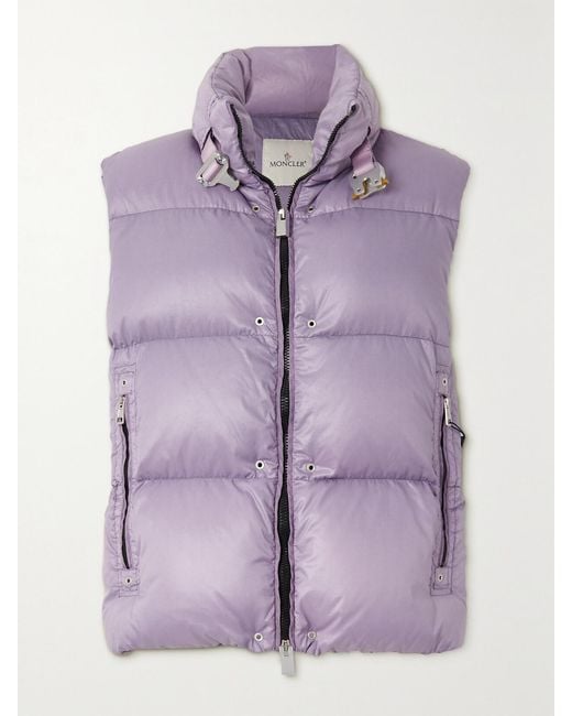Moncler Genius Purple 1017 Alyx 9Sm Islote Quilted Shell Down Vest
