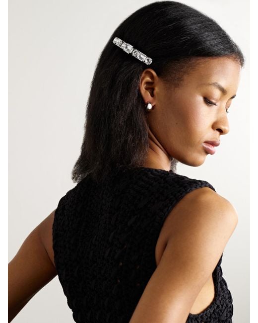 Jennifer Behr Natural Justine-Tone Crystal Hair Clip