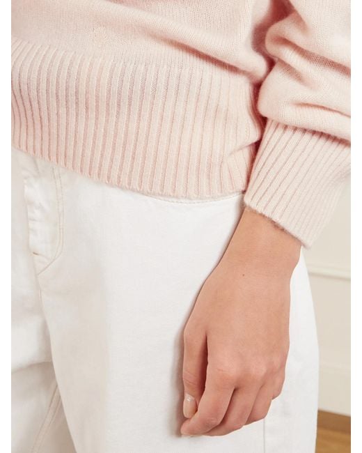 Loulou de Saison Pink Baltra Cashmere Sweater