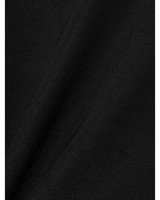 Loewe Black Crepe Wrap Blazer