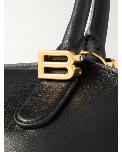 Balenciaga Black Bolero Embellished Leather Shoulder Bag
