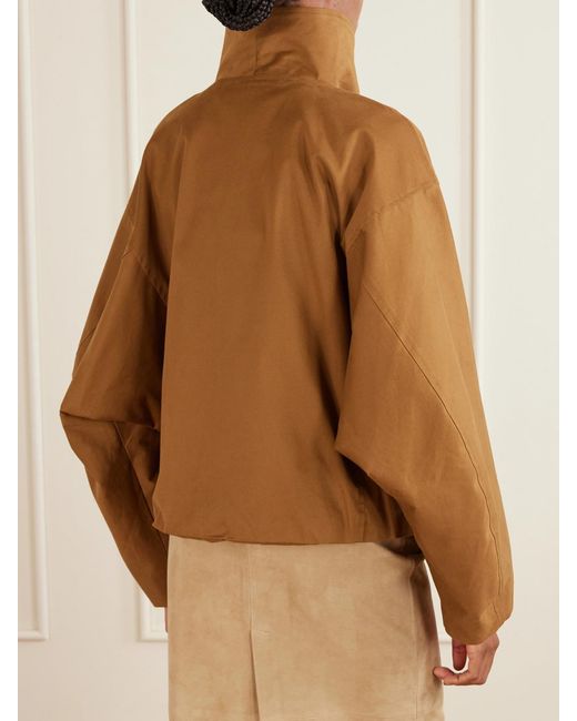 Nour Hammour Natural François Cotton-Blend Canvas Jacket