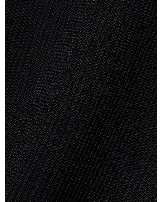 Self-Portrait Black Knitted Top