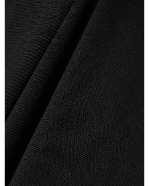 The Park Black Shari Jumpsuit Aus Stretch-Tencel-Lyocell