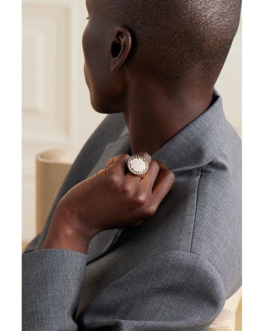 Bague En Or 14 Carats (585/1000) Et Diamants Lauren Rubinski en coloris Natural