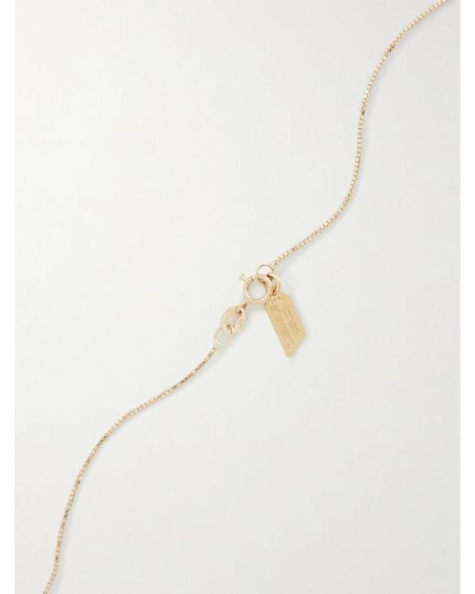 Loren Stewart White Carmilla, Garnet And Topaz Necklace