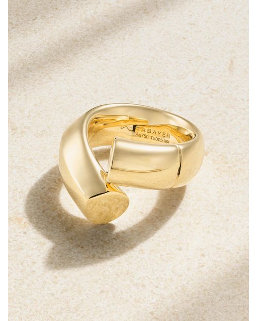 Tabayer Metallic Oera Large Ring Aus 18 Karat