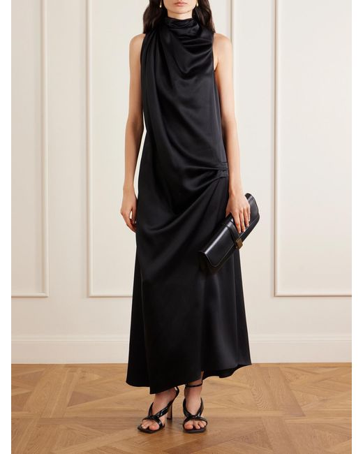 Heirlome Blue Kate Silk-Satin Dress
