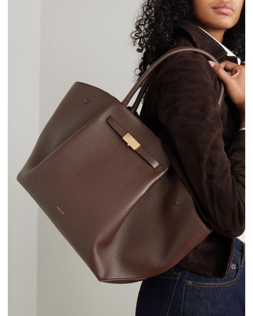 Sac À Main En Cuir Texturé The New York Small DeMellier London en coloris Brown