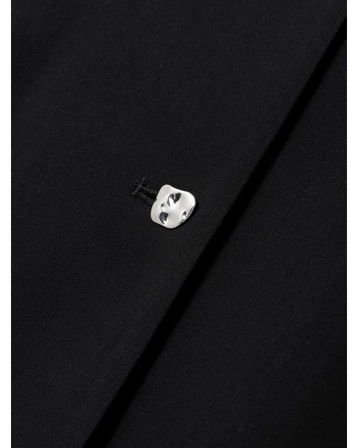 Kallmeyer Black Louis Stretch-Cady Coat