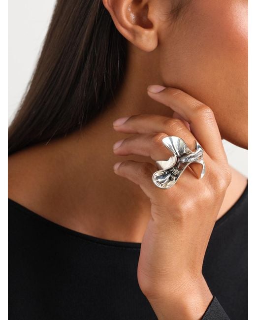 Bottega Veneta Gray Ring