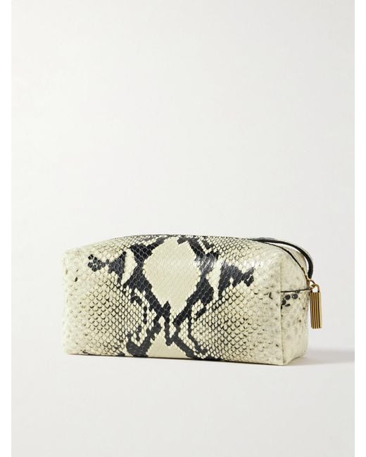 Khaite Multicolor Kye Mini Snake-Effect Shoulder Bag