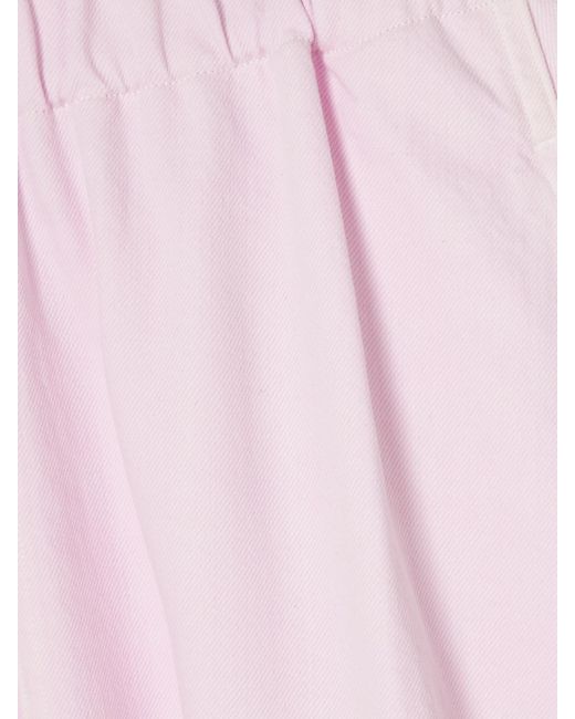 Agolde Pink Maria Mcmanus Organic Denim Midi Skirt
