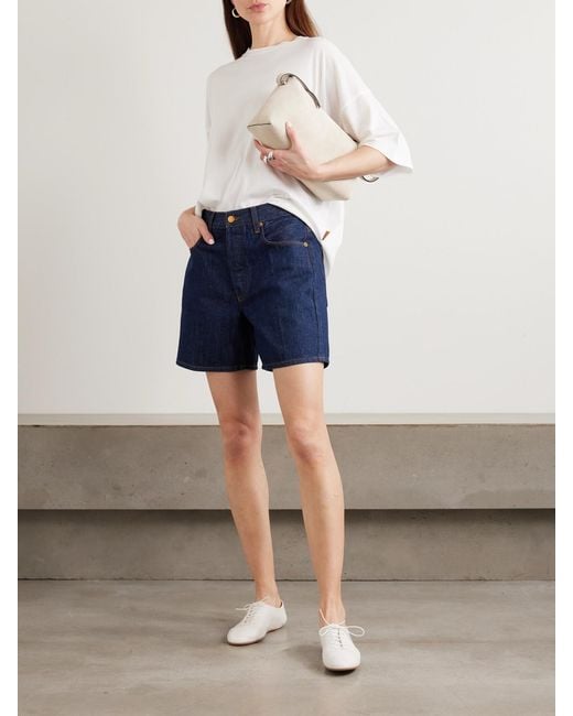 Jamie Haller Blue The Tailor Denim Shorts