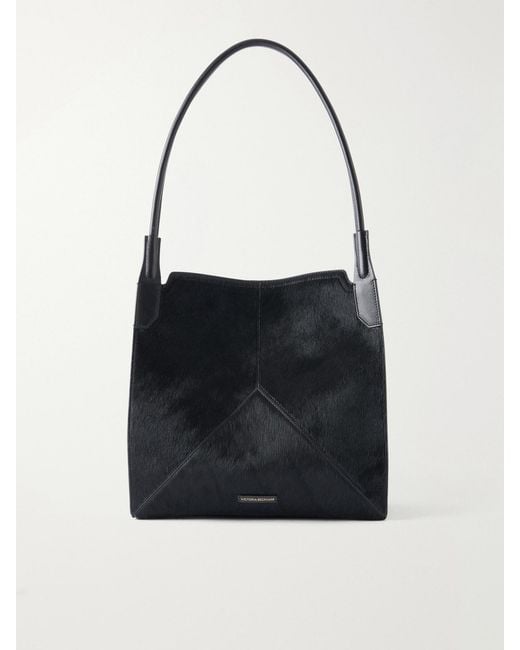 Victoria Beckham Black Victoria Calf Hair Tote