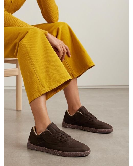 Gabriela Hearst Brown Ohio Suede Sneakers