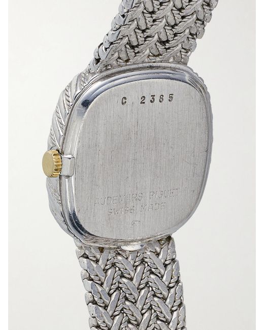 Stephanie Windsor White Audemars Piguet Vintage 1980S Hand-Wound 24Mm 18-Karat And Diamond Watch (Fits Up To 6.2' Wrist)