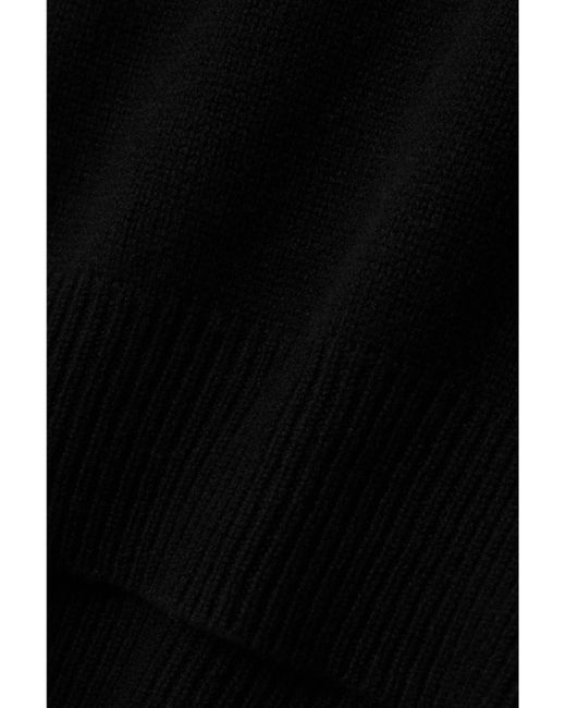 Lisa Yang Black Heidi Cashmere Turtleneck Sweater