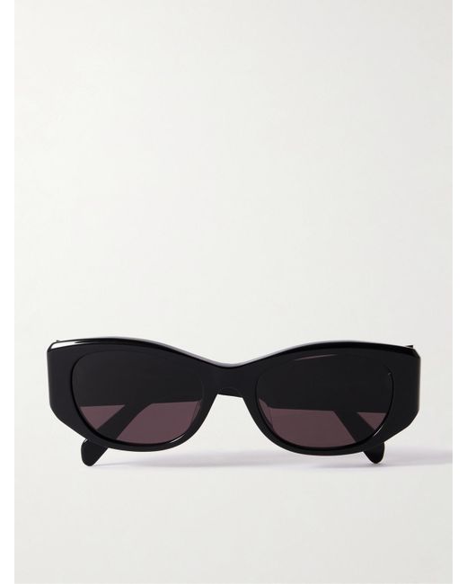 Céline Black Cat-Eye Acetate Sunglasses