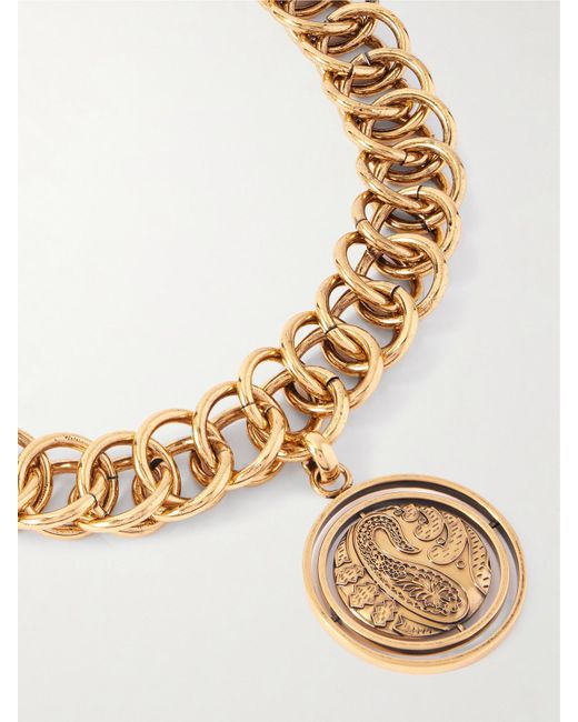 Etro Metallic Tone Necklace