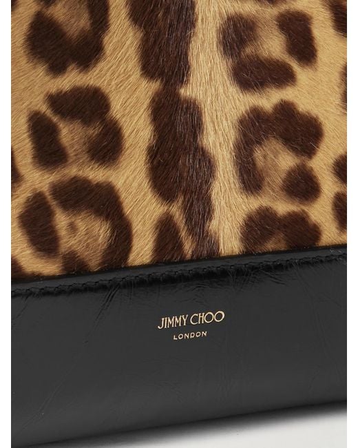 Jimmy Choo White Schultertasche Aus Leder