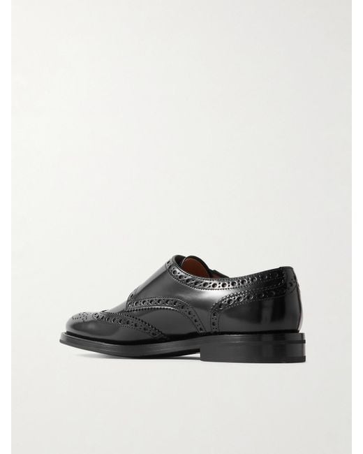 Church's Black Lana R Leather Brogues