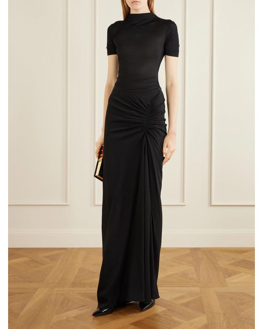 JENNIFER CHAMANDI Black Lorenzo 105 Patent-Leather Pumps