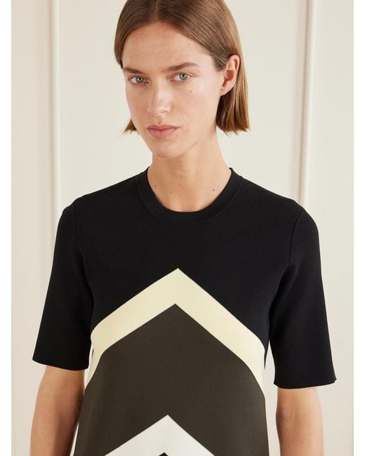 Totême Blue Striped Jersey T-Shirt