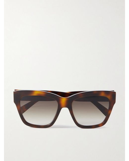 Céline Multicolor Triomphe Sonnenbrille Mit Eckigem Rahmen Aus Azetat