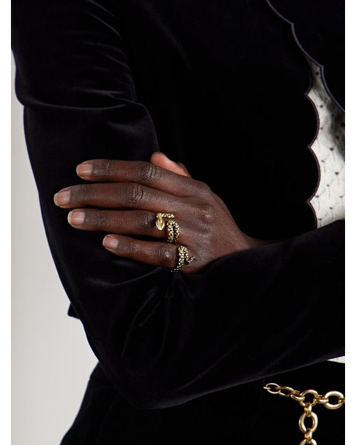 Chloé Metallic Goldfarbener Ring