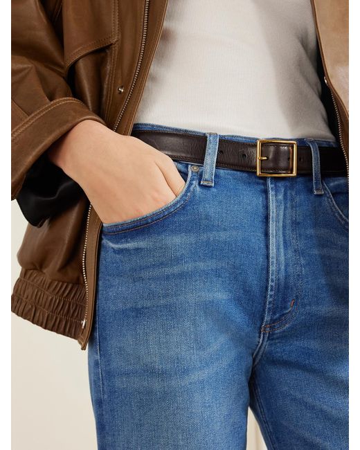 Citizens of Humanity Blue The Palma High-Rise Straight-Leg Recycled Jeans