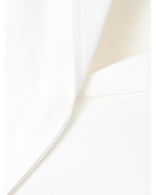 Jil Sander White Hemd Aus Baumwollpopeline