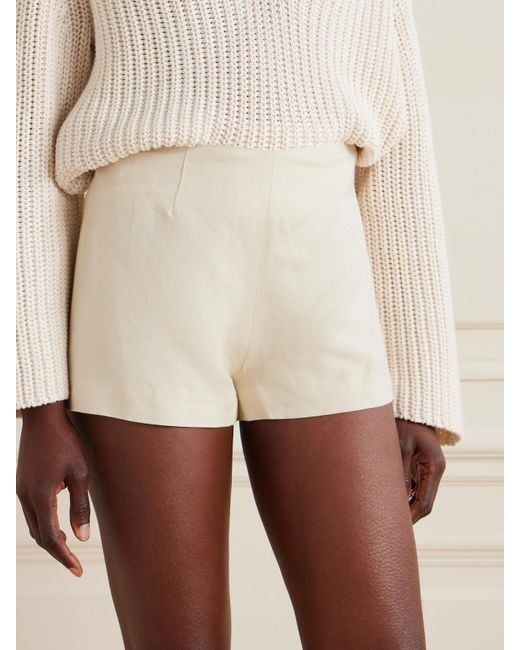 Faithfull The Brand Natural Noto Woven Shorts