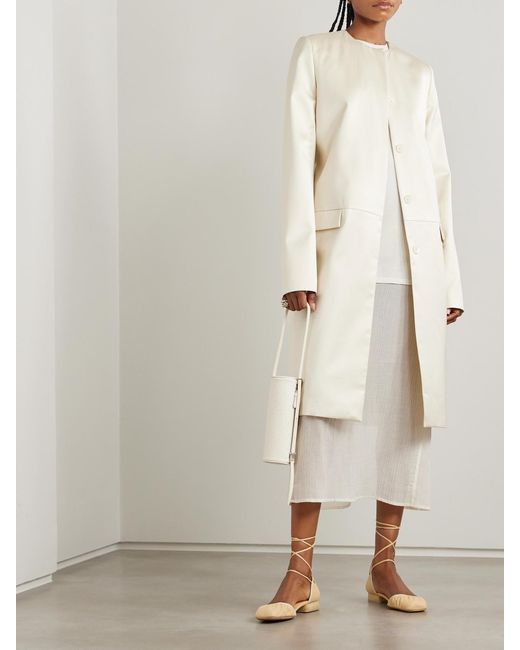 Totême Natural Silk Coat