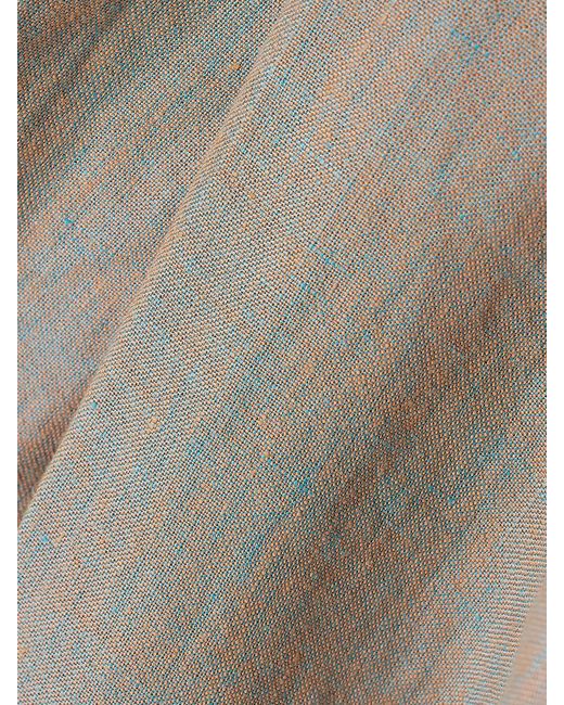 TOVE Natural Aleen Pleated Hemp Straight-Leg Pants