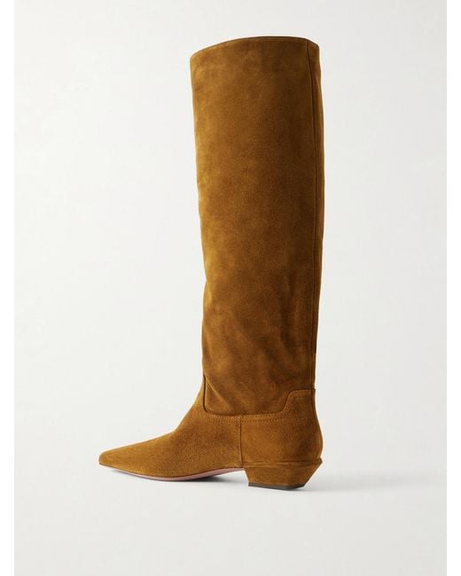 Paris Texas Brown Bettina 25 Suede Knee Boots