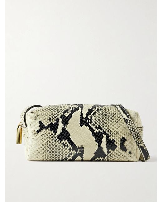 Khaite Multicolor Kye Mini Snake-Effect Shoulder Bag